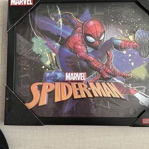 Marvel Spider-Man como wall frame